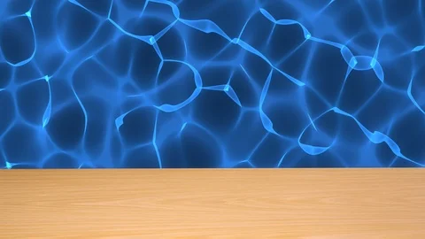 Indoor pool and plank concept, 4K video Stock Footage 90551441