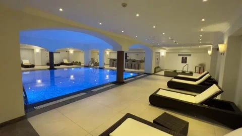 INDOOR POOL BY HILTON BORG EL ARAB, ALEXANDRIA-EGYPT (2024 UPDATED!) Stock Footage 233484069