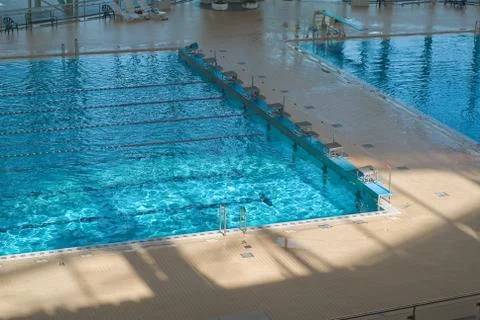 Indoor pool Foto stock