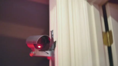 Indoor security camera Stock Footage 39950514