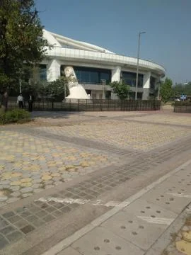Indoor stadium Foto stock
