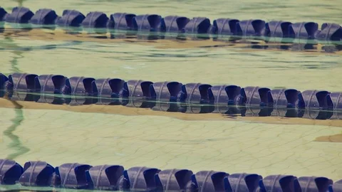 Indoor Swimming Pool Stock Footage 123932388