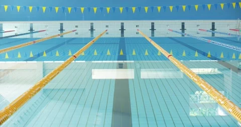 Indoor swimming pool Stock Footage 231675362