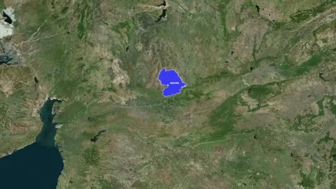 Indore City Map Highlight with Zoom Effect. India Geography Map Animation 4K Stock Footage 331412550