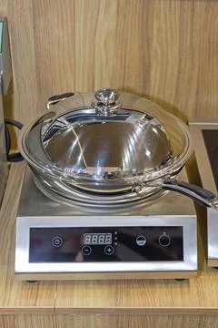 Induction Cooker Pan Stock Photos