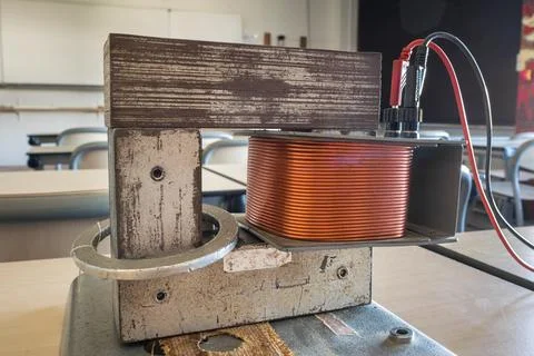 Induction Experiment Stock Photos