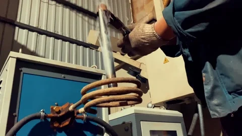 Induction heating Stock Footage 171162568
