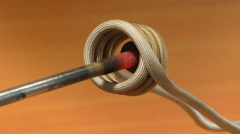 Induction heating.Energy transmission example Vídeos de archivo 63618893