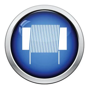 Inductor coil icon Stockillustratie