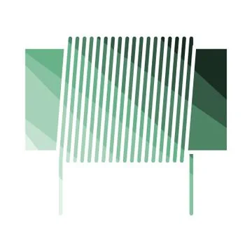 Inductor Coil Icon Stockillustratie