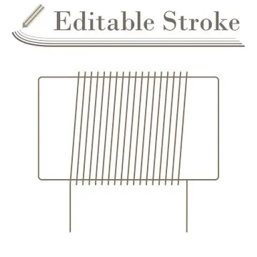 Inductor Coil Icon イラスト素材