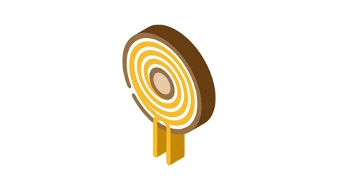 Inductor electrical engineer isometric icon animation Stock Footage 327292371