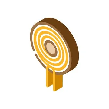 Inductor electrical engineer isometric icon vector illustration Stock Illustration