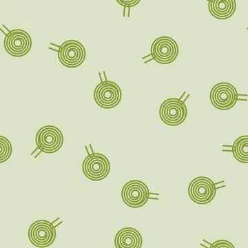 Inductor electrical engineer line vector seamless pattern Stock Illustration