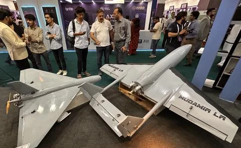 Indus Robotics and Autonomous Systems (RAS) Expo in Islamabad, Pakistan - 23 Jul Stock Photos
