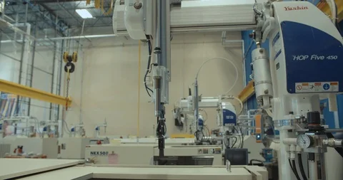 Indusrtial Machine At Work 스톡 동영상 105390738