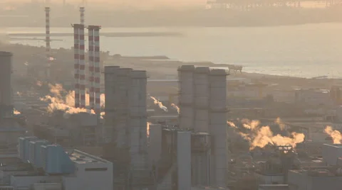 Industiral area in Dubai Stock Footage 34494865