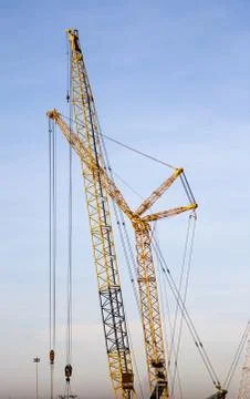 Industrail crane Stock Photos