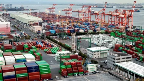 Industri background Stock Footage 255048924