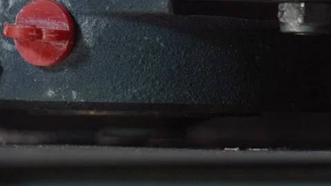 Industrial 3d printer creating support structure Stock Footage 316541674