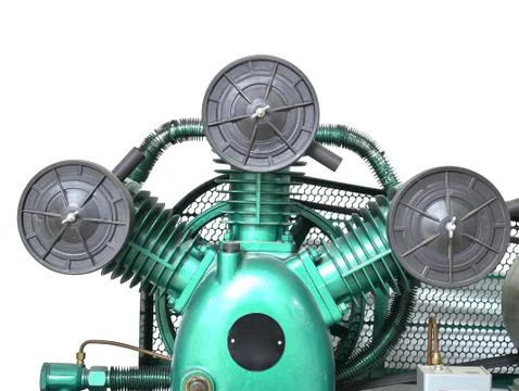 Industrial air compressor Stock Photos