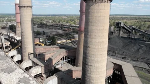 Industrial area 02 Stock Footage 8670091