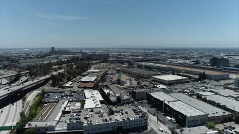 Industrial area daytime Stock Footage 201234714