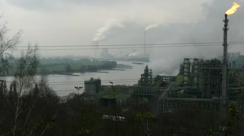 Industrial area Stock Footage 47033422