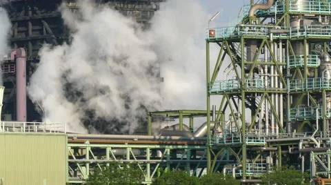 Industrial area Stock Footage 51385646