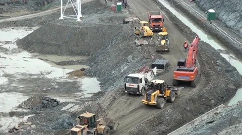 Industrial Area Stock Footage 58030525