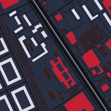 Industrial area Stock Illustration
