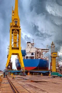 Industrial area Foto stock