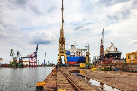 Industrial area Stock Photos