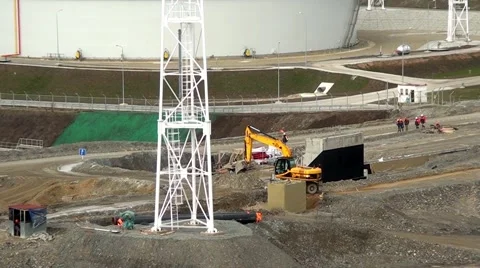  Industrial Area shoot.  Stock Footage 58030709