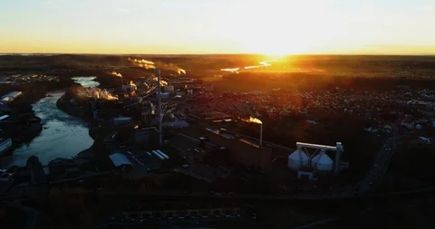 Industrial area view 動画素材 104720903