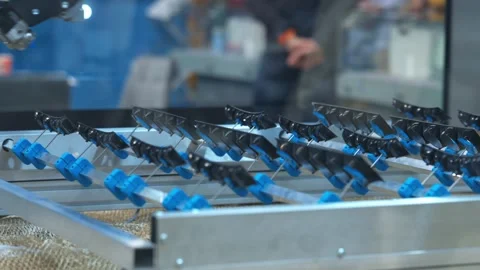 Industrial Automation Machine in Action – Advanced Manufacturing Technology Stock Footage 292867499