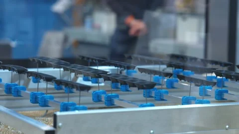 Industrial Automation Machine in Action – Advanced Manufacturing Technology Stock Footage 292867500