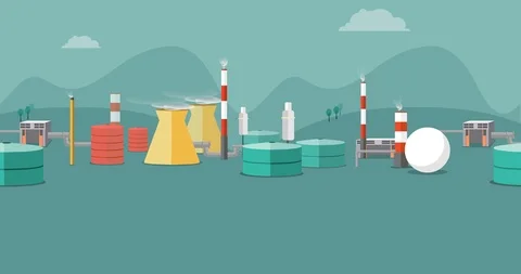 Industrial BackGround Stock Footage 97782835