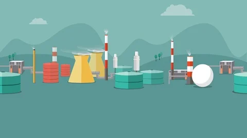 Industrial BackGround 스톡 동영상 97783684