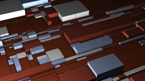 Industrial background with the visualization of containers stack. Motion. Small イラスト素材