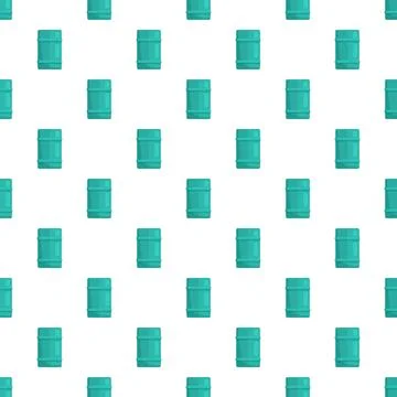 Industrial barrels creating a seamless repeating pattern Stock Illustration