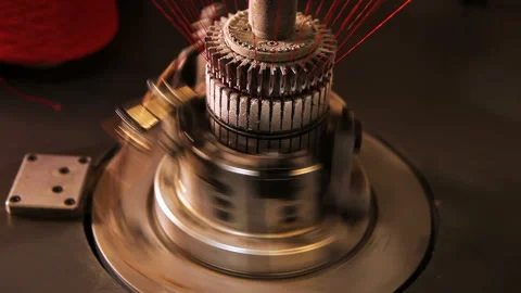 Industrial Braiding Machine In Action Stock Footage 294839615