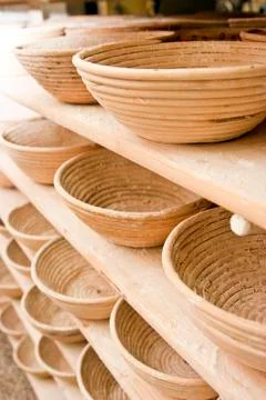 Industrial bread bakery Stock Photos