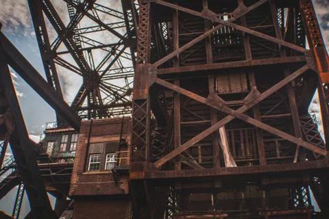Industrial Bridge Stock Photos