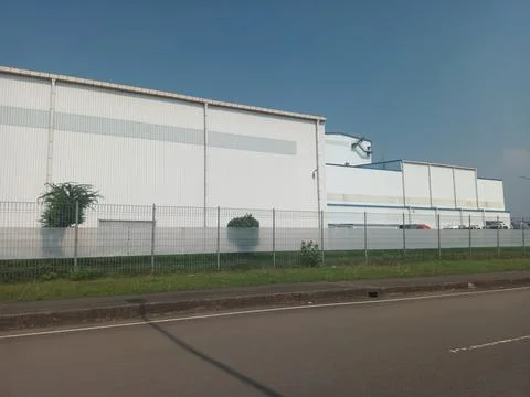 Industrial Building Complex Stock Photos