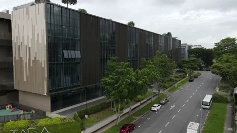 Industrial Building (by drone) Stock Footage 138511681