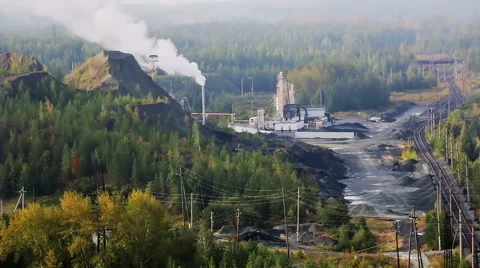 Industrial building Stock Footage 54109448