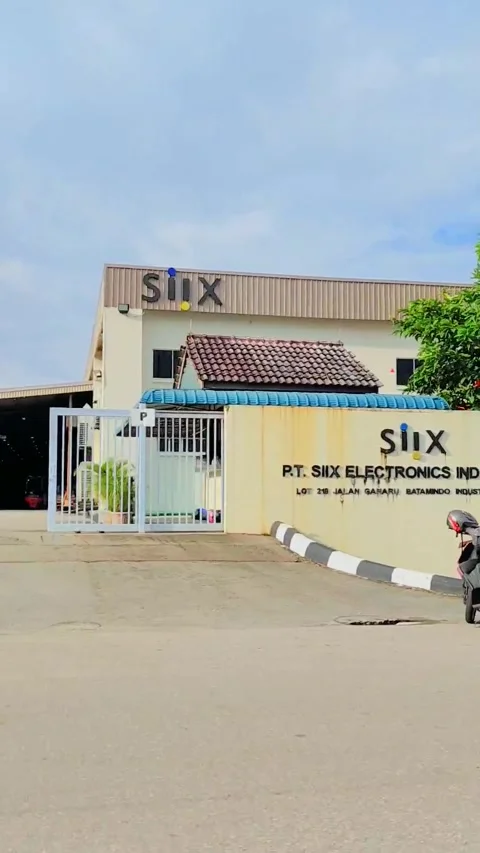 Industrial building Stock Footage 243473427