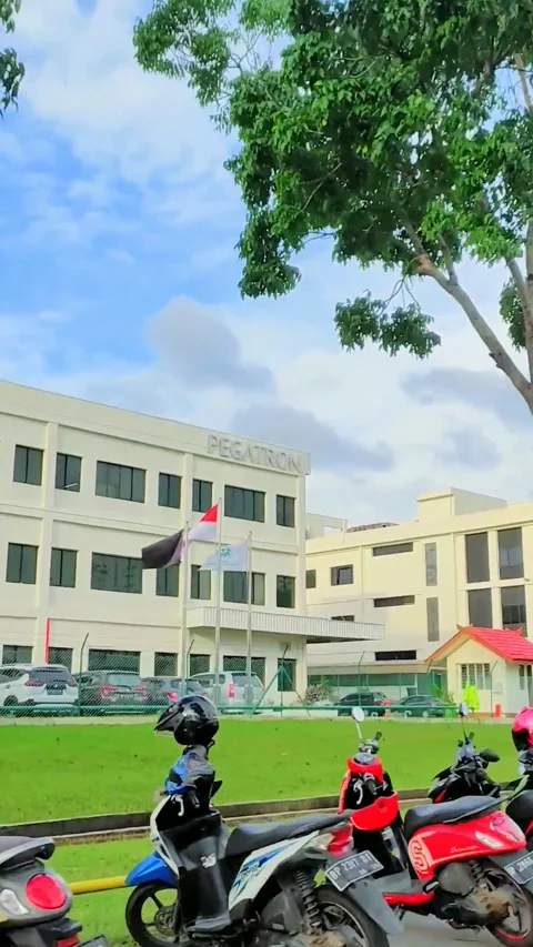 Industrial building Stock Footage 243473463