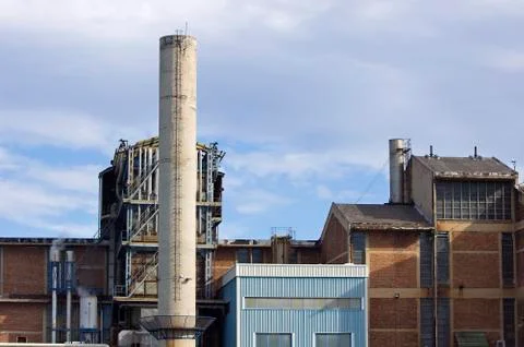 Industrial building Stock Photos